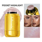 Makeup Highlight Bronzer Stick Shimmer Champagne Brown Shine Highlighter Cream Face Body Brighten Glitter Natural Contour Blush