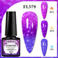 FOUR LILY 7ml Thermal Nail Gel Polish 3 Colors Changing Semi Permanent Soak Off UV/LED Nail Supplies Gel for Manicure Design