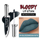 Lip Stain Kiss of Death Bloody Gothic Matte Long Lasting Waterproof Non Stick Color Darkens Over Time Vampire Makeup