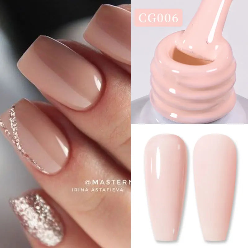 BORN PRETTY 10ml Sparkling Glitter Reflective Gel Nail Polish Sparkly Holo Shiny Pink Silver Black Gel Nail Art Salon Varnish