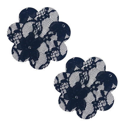 Wedding Bra Invisible Chest Patch Breathable and Anti Glare Semi Transparent Sexy Jacquard Lace Nipple Patch Disposable