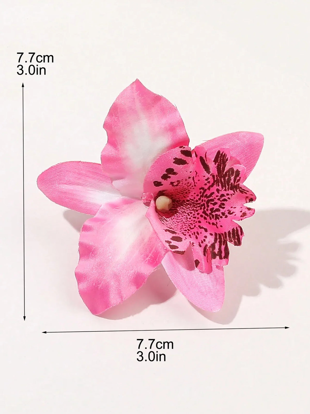2pcs Boho Style Oversized Faux Flower Hair Clip Set, Elegant Beach Side-Bang Decor Headpieces Claw Clips Hair Claws Hair Barrettes, School Stuff, Pink Hair Clips, Vacation Outfits Woman, Girly, Hair Accessories, Valentines Ac