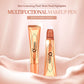 OCHEAL 6-color Face Liquid Blusher Cream Facial Cheek Eye Press Brush Head Highlighter Powder Blusher Contouring Makeup Cosmetic