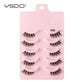 YSDO 5/10 Pairs Half Lashes Cat Eyelashes Soft Natural Clear Band False Lashes Natural Wispy Faux 3d Mink Eyelashes Makeup Tools