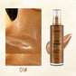 100ml Pearl Rose Gold Body Shimmer Oil Highlighter - Face Brighten Glitter Bronzer Skin Glow Illuminator Makeup Shine Liquid