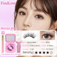 FindLove Soft Magnetic Lashes Reusable Magnetic Eyelash Extension Set With Wearing Clip Eyelash Styling Gel Natural Soft Lashes