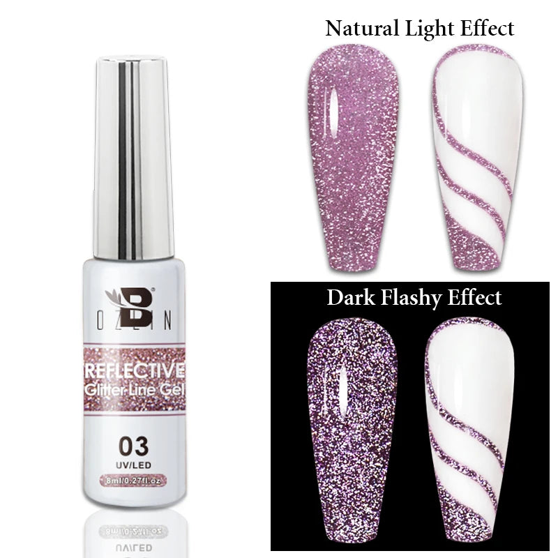 7.5ML Pink Blue Nail Gel Cat eye Semi Permanent Nail Art Soaking UV LED Nail Salon DIY Nail Salon Gel For Autumn And Winter