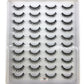 2023 New 20 pairs natural long 3D mink false eyelashes fake lashes makeup kit Mink Lashes extension eye lashes short eyelashes