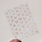 Gold Snowflake Bowknot Snowman Lovely Christmas 3D Self Adhesive Nail Art Sticker Rhinestone 5D Embossed Reliefs Manicure Decals