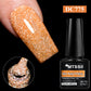 7ml Champagne Gold Sliver Reflective Nail Gel Polish Sparkling Shining Glitter Pink Red Nail Supplies Semi Permanent Gel Varnish