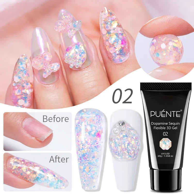 7.5ML Black Cat Eye Magnetic Glitter Gel Nail Polish Ultra-Bright Black Shine Long-Lasting Soak Off UV Nail Art Varnish Manicure