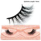 Half Eye Lashes Natural 3D Mink Short False Eyelashes Fluffy Wispy Cross Strip Fake Lashes Soft Half Eyelashes Extension Makeup