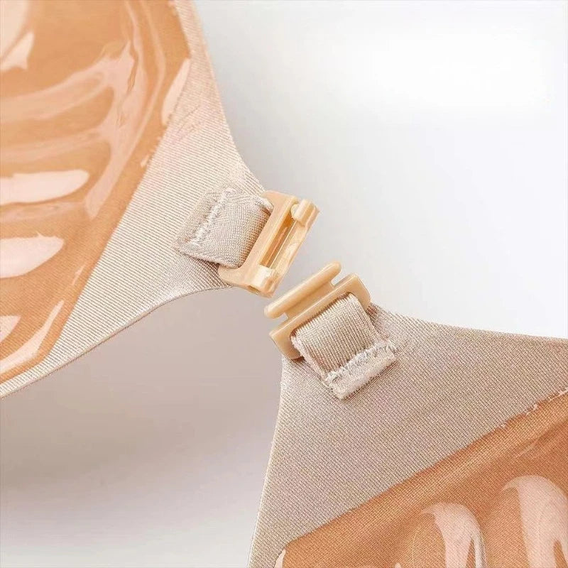 Invisible Breathable Thickened Strapless Chest Stickers Lift Up Nude Bra Self Adhesive Silicone Pads Sexy Breast Nipple Covers