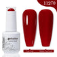 Arte Clavo 15ml Rose Red Pink Color Gel Nail Polish Autumn Winter Hot Sale Long Lasting Soak Off For Manicure Nail Art Gel
