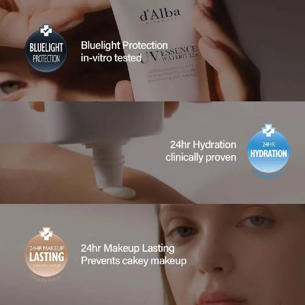 100ml White Truffle Spray Essence 50ml Sunscreen Set Full-Body UV Protection SPF Moisturizing Brightening Skincare Duo