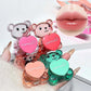 Cappuvini Soft and Cute Bear Lip Balm Moisturizing and Hydrating, Reduces Lip Lines, Non-Greasy, Limited Edition for Christmas and Halloween, Autumn and Winter Lip Care.
