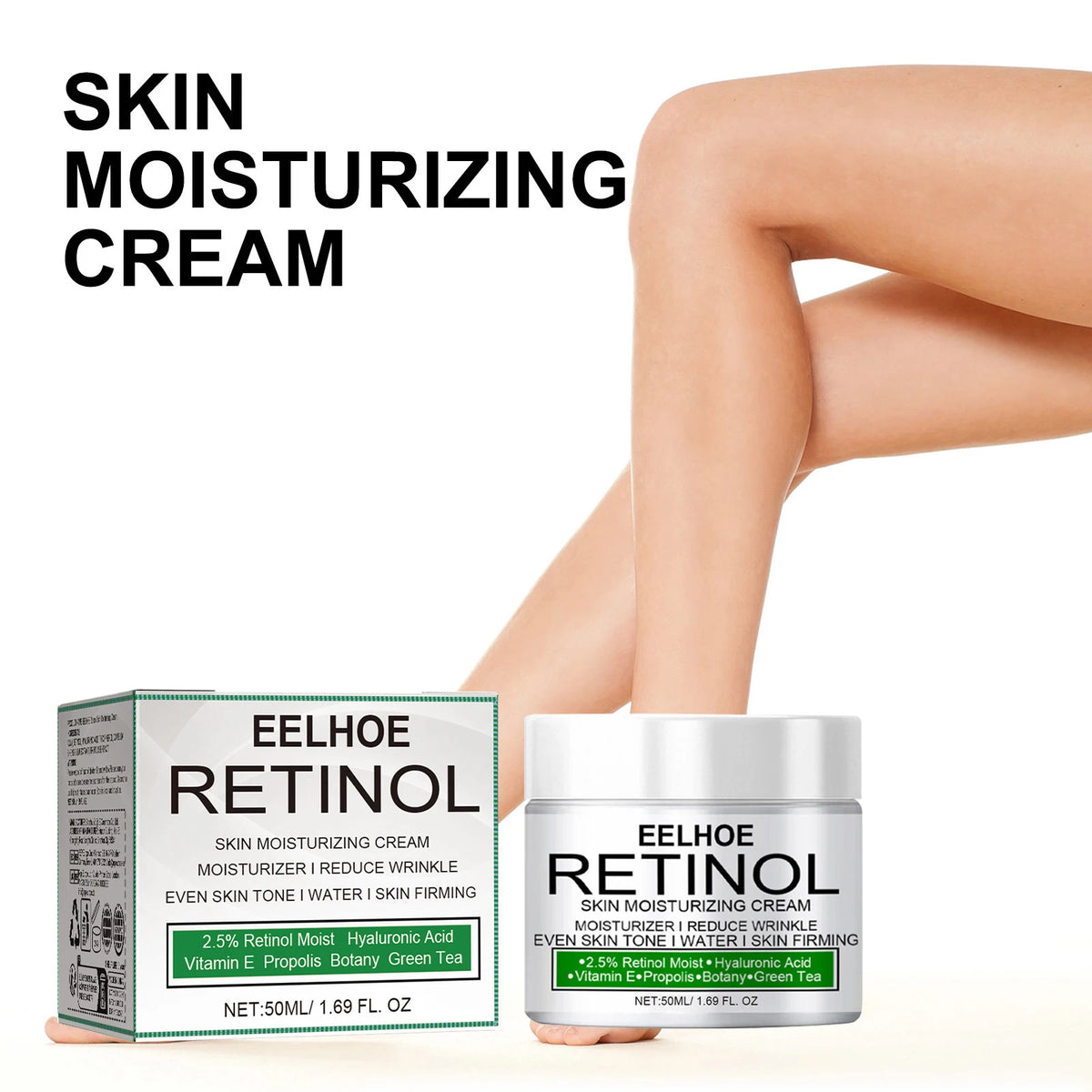 Anti-Aging Retinol Cream Deep Moisturizing Removing Wrinkle Firming Lifting Nourishing Elbow Armpit Skin Body Whitening Cream
