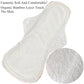 Organic Bamboo Heavy Flow Cloth Sanitary Menstrual Pads Sets