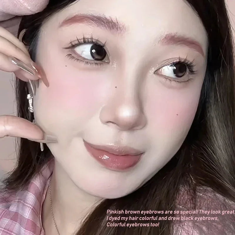Natural Makeup Double Heads Eyebrow Pencil Waterproof Long-lasting Colourful Transparent Eyebrow Pen Brow Enhancer Drawing Tool