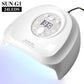Nail UV/LED Dryer Lamp with 24 LEDS Quick Drying Nails Light Have 3 Timer Modes LCD Display for Manicure Salon Acrylic Gel Tools