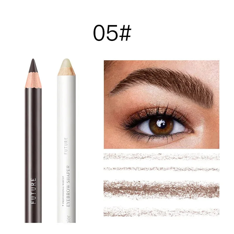 Free Shiping 3D Styling Brow Gel Eyebrow Pencil Set Makeup Combination 2 In 1 Natural Eye Brow Enhancer Pen Gels Kit Cosmetics