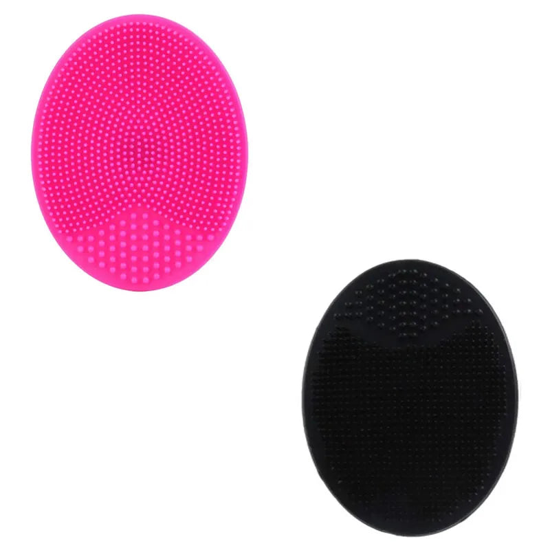 1/2pcs, Scalp Massaging Shampoo Brushes, Handheld Hair Scalp Massagers, Shower Scalp Scrubber With Soft Silicone Bristles For Da
