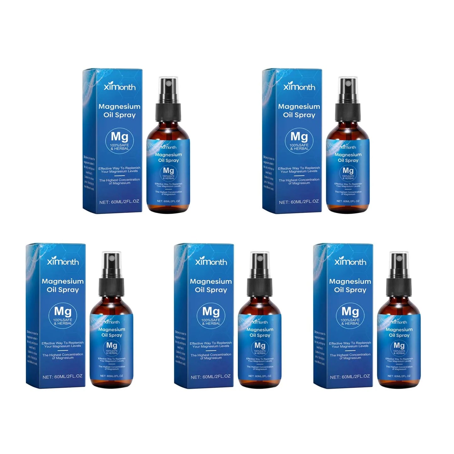 Essential Oil Magnesium Spray Relieves Muscle Body Pain Smoothes Softens Skin Magnesium Oil Spray Relaxation Better Sleep Care