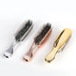 Japanese Premium Head Massager Scalp Brush Hair Massager Shampoo Brush Wet Plastic Detangling Brush Hair Cleaning Comb Rose Gold