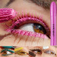 10 Colors Waterproof Volumizing Mascara Smudge-Proof Curling Long-Lasting Sapphire Blue Pink Mascara for Eye Makeup Cosmetics
