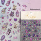 Lovely Cat Bunny Bowknot Poker Crown Lock Key Easter Eggs Love Cute Rabbit Mushroom Chick Flower Dog DIY Nail Art Stickers Decal