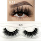 1 Pairs Makeup Eyelashes 3D Mink Lashes Fluffy Soft Wispy Natural Cross Eyelash Extension Reusable Lashes Mink 5D False Eyelash