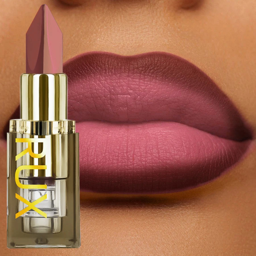 6 Color Glitter Two-tone Lipstick Purple Black Matte 1pc Lipsticks Cosmetics Easy to Use Lip Tint Makeup Lip Beauty Red Pigment