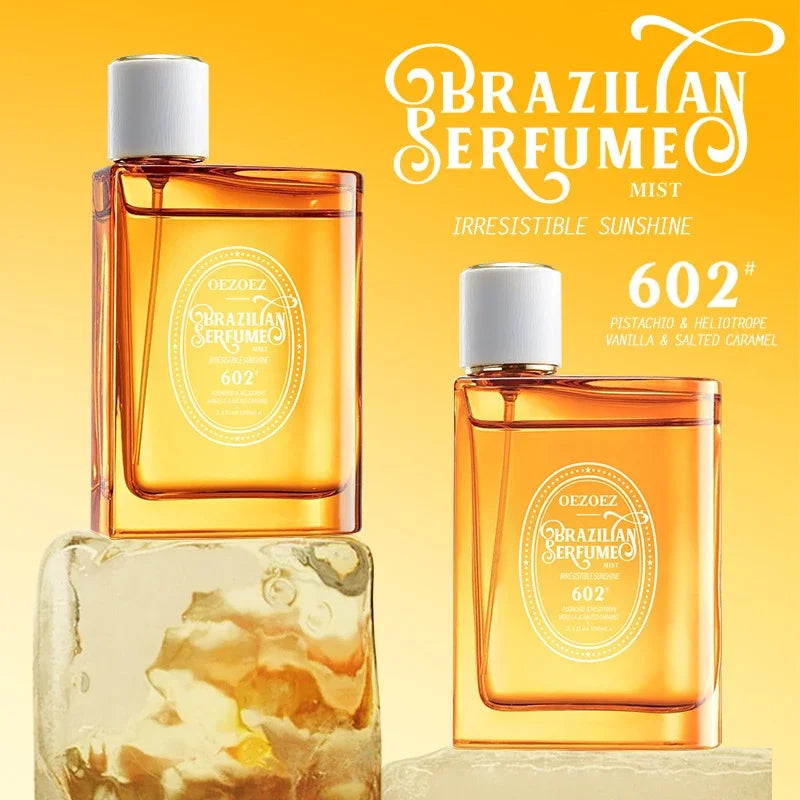 100ML Caramel Vanilla Perfume Women Eau De Parfum Irresistible Sun Gourmet Caramel Body Spray Perfume Lasting Pheromones