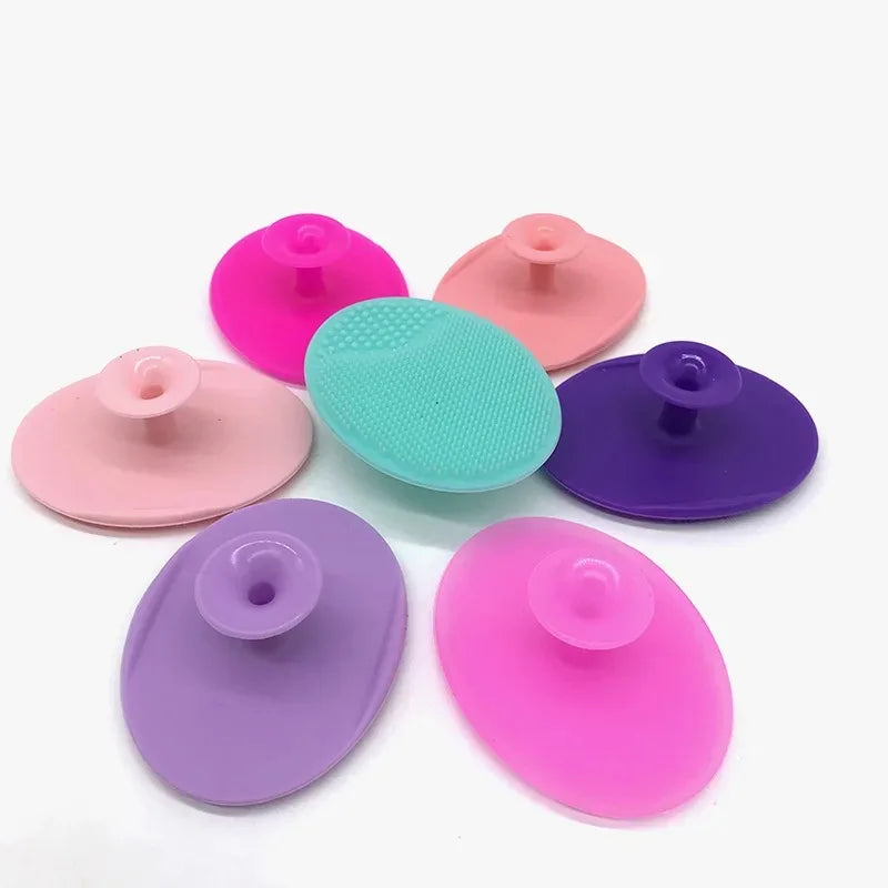 1/2pcs, Scalp Massaging Shampoo Brushes, Handheld Hair Scalp Massagers, Shower Scalp Scrubber With Soft Silicone Bristles For Da