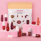 Set of 18 Colorful Capsule Lipstick Pills, Including Waterproof And Long-Lasting Lip Gloss, Sparkling Glitter Lipstick