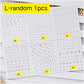 1piece 5D glass fragment nail sticker high quality stained glass window grille design glitter art decoration design nail sticker