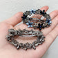 1Pc Retro Carved Rhinestone Hair Clip with Elegant Luxurious Design,retro Exquisite Design,highquality Texture,stable Grip