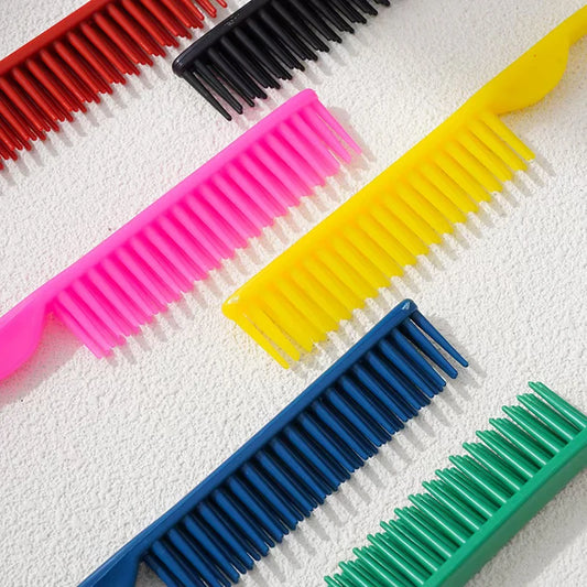 1/2pcs, Mouse Tail Comb Women's Fine Tooth Comb Parting Carbon Fiber Root Teasing Anti-static Hair Design
