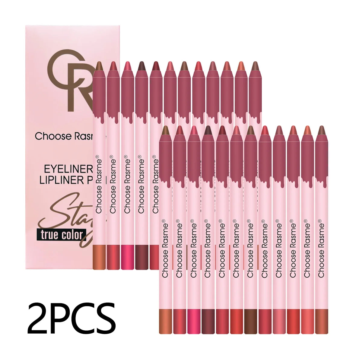 12 Colors/box Matte Lip Liner Pencil Set Waterproof Long Lasting Nude Red Lip Contour Pencil Sexy Rose Pink Lipstick Tint Makeup