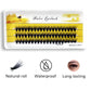 40D/30D/20D Mink Eyelashes 1 Box/60 Bundles Natural Eyelash Extension 3D Russia Individual Eyelash Cluster Makeup Tools Lashes