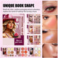Eyeshadow Palette Book 76/91/117 Colors Matte Shimmer Glitter High Pigmented Long Lasting Resistant Beginner Friendly Makeup for Daily Use Party Gift Women Girl