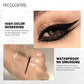 Long-Lasting Gel Black Eyeliner Pencil - Waterproof Matte Eye Makeup Tool with Quick-Drying