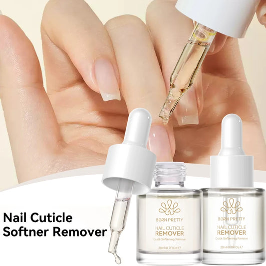 BORN PRETTY 20ml Nail Cuticle Remover Gel Polish 15s Quick Softener Regenerating Oil Preventative Nail Polish Treatment Manicure