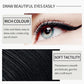 Waterproof Eyeliner Gel Matte - 24H Quick-drying Rich Pigment Single Head Gel Pencil Smudge-proof Long-lasting Black