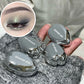 Chameleon Smoked Blue Eyeshadow Monochrome Diamond Highlighter Contouring Palette Fine Flash Brighten Metallic Eye Shadow Makeup