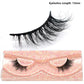 Half Eye Lashes Natural 3D Mink Short False Eyelashes Fluffy Wispy Cross Strip Fake Lashes Soft Half Eyelashes Extension Makeup