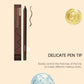 Waterproof Eyeliner Pen Colorfast Long Lasting Anti Smudge Quick Drying Sweat Resistant Smooth Portable Eye Liner Pen Eye Makeup