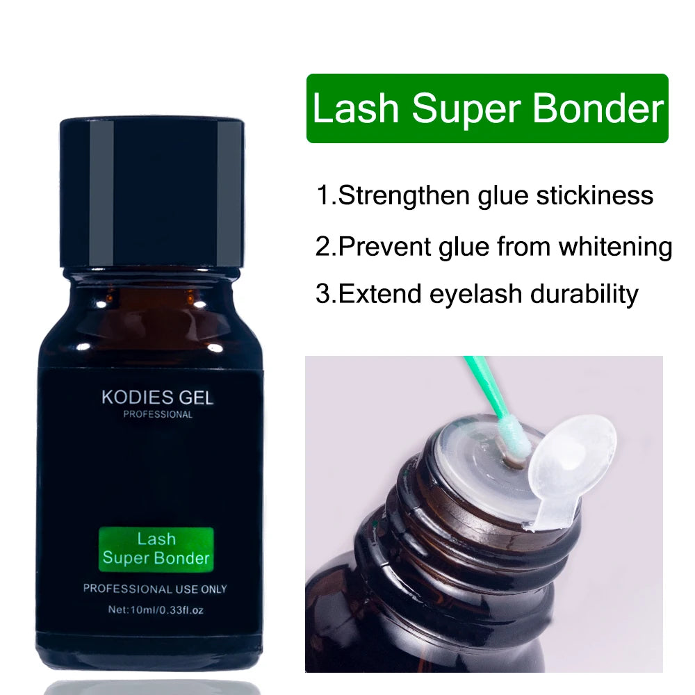 KODIES GEL Extra Strong Eyelash Glue Extension Supplies 5g 0.5 Second Dry Lash Glue for False Eyelash Waterproof Adhesive Lift
