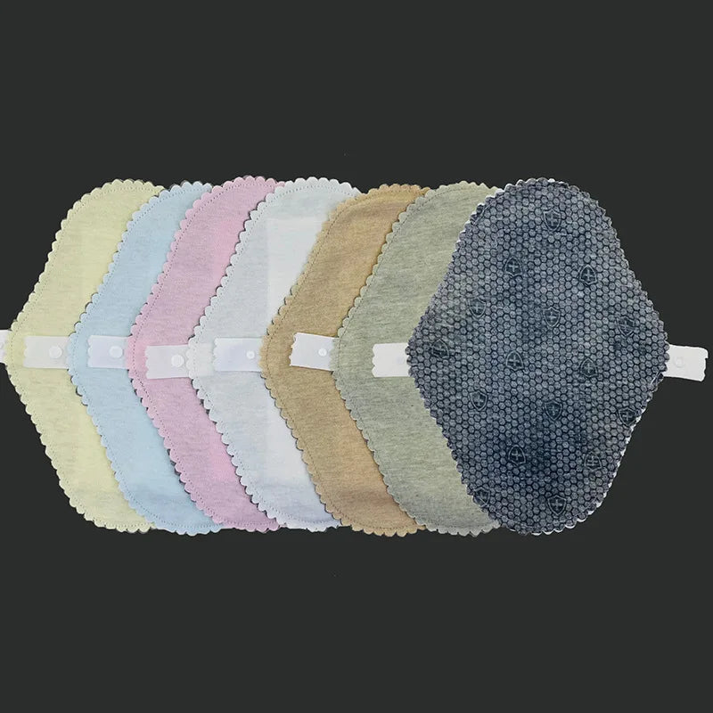 3pcs Soft Graphene Lining Reusable Thin Sanitary Pads Leakproof Washable Women Panty Liner Hygiene Menstrual Pads