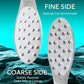 Stainless Steel Foot Scraper Metal Foot File Double SidedCallus Remover Professional for Wet or Dry SkinPedicure Tool Heel